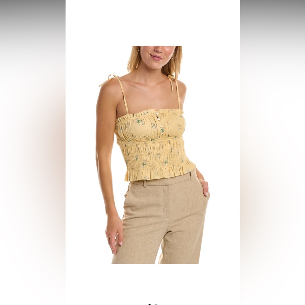 Joie Smocked Tank